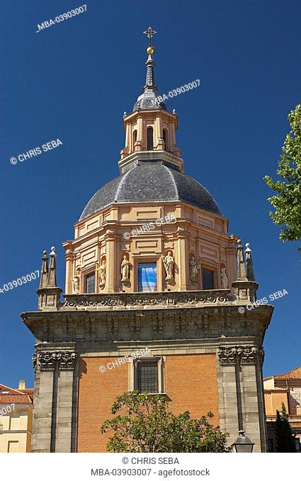 Spain, Madrid, tower, church, Iglesia San Pedro, Old Town-center