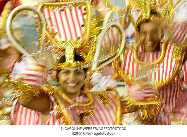 Dancers at Carnival, Rio de Janeiro