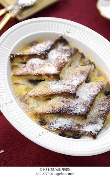 Bread and butter pudding UK