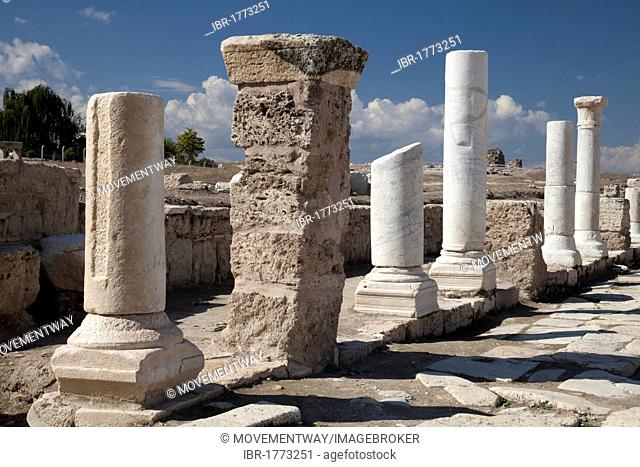 Museum and archaeological site of Laodicea, Denizli, Lycia, Turkey, Asia
