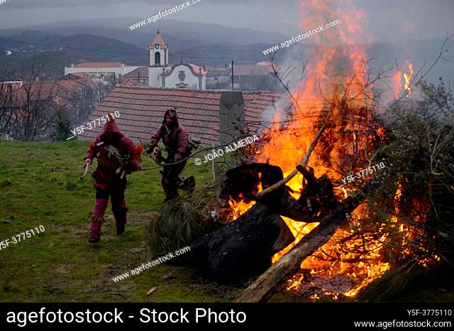 The Entrudo (or Shrovetide) festivities at Vila Boa (small village in Portugal's Trás-Os-Montes region), a traditional carnival celebration that dates back to...