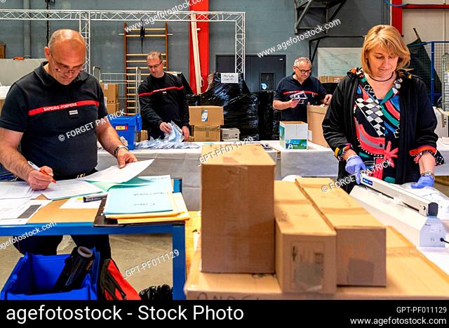 PREPARATION OF INDIVIDUAL PROTECTION KITS (MASK, GLASSES..) FOR THE EMERGENCY SERVICES, LOGISTICS DEPARTMENT, FIRE AND EMERGENCY SERVICE OF THE EURE, EVREUX
