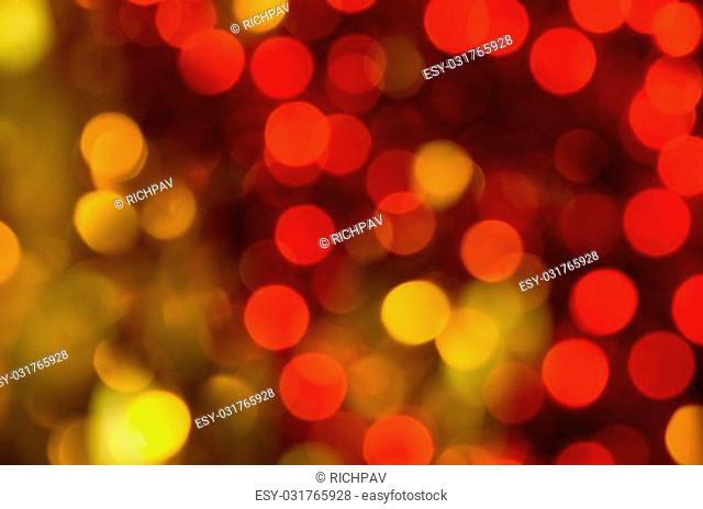 Red and yellow blur christmas texture and background