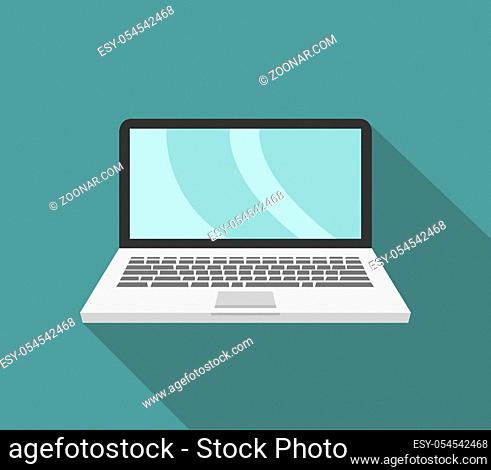 computer icon illustrated in vector on white background