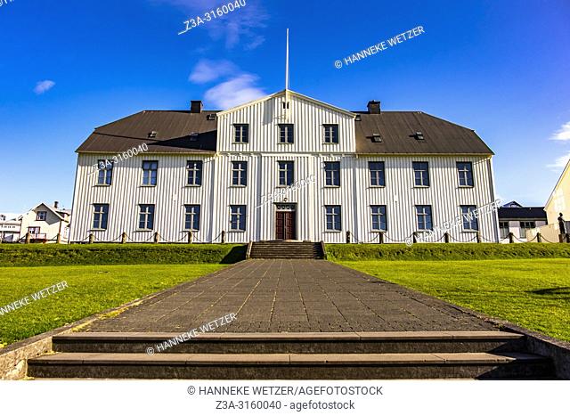 Historic Reykjavik Secondary Grammar School (Menntaskolinn), Reykjavik, Iceland