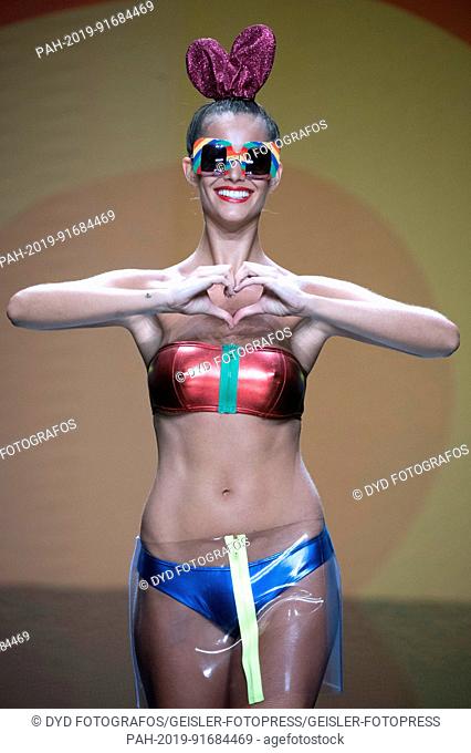 Desiree Cordero Ferrer at the Agatha Ruiz de la Prada Fashion Show during the Swimwear Fashion Week Gran Canaria Moda Cálida 2017. Meloneras, 16.06