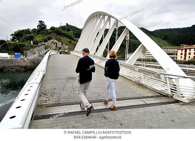 Aurre Itsas Bridge: Construction engineering Santiago Calatrava Valls Benimámet, July 28, 1951 architect, engineer and sculptor