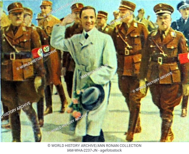 Paul Joseph Goebbels 29 October 1897 – 1 May 1945 was a German politician and Reich Minister of Propaganda