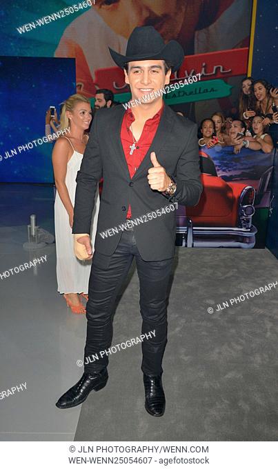 Univision Premios Juventud Awards Youth Awards at Bank United Center - Arrivals Featuring: Julian Figueroa Where: Coral Gables, Florida