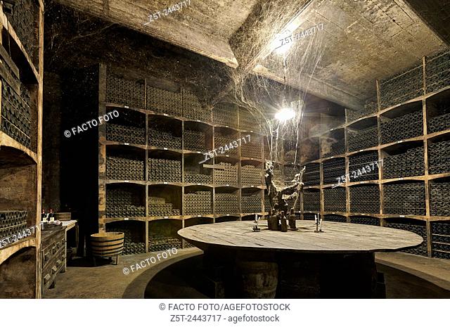 The cemetery, family wine museum, at R. Lopez de Heredia Viña Tondonia winery. Haro. La Rioja. Spain