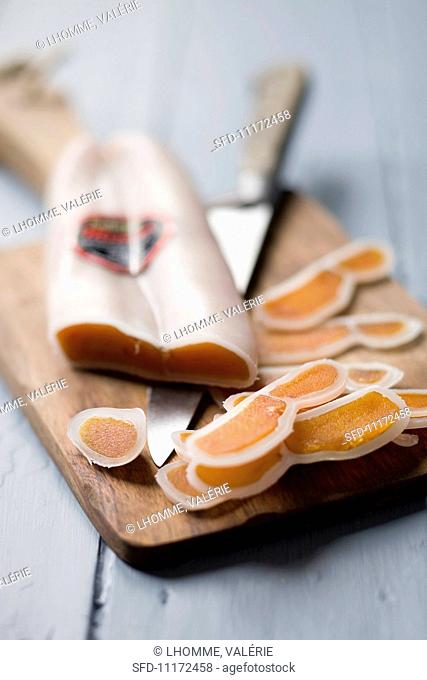 Bottarga (dried roe from the grey mullet, Italy)