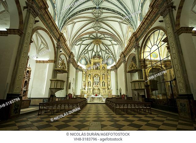 Cathedral Interior, Albarracín, Teruel Province, Aragon, Spain