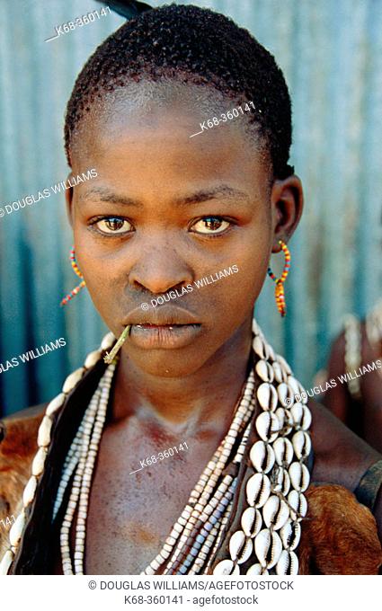 Hamer woman. Ethiopia