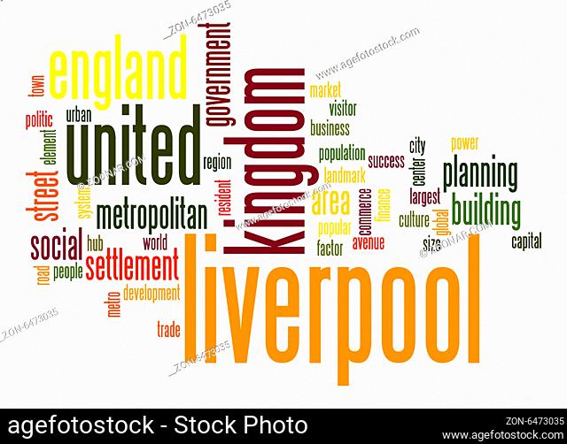 Liverpool word cloud
