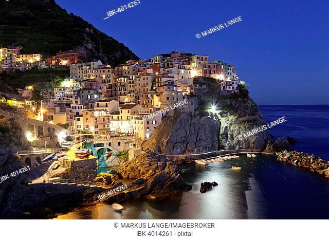 Manarola, Cinque Terre, Rivera di Levante, Province of La Spezia, Liguria, Italy