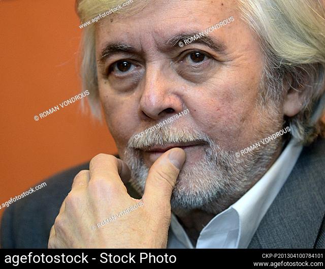 ***FILE PHOTO from April 10, 2013***  One of the most popular Czech actors, Jiri Abrham, has died on Monday evening at the age of 82