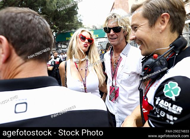 Duff McKagan (Guns n' Roses) with his wife Susan Holmes McKagan, F1 Grand Prix of Monaco at Circuit de Monaco on May 29, 2022 in Monte-Carlo, Monaco