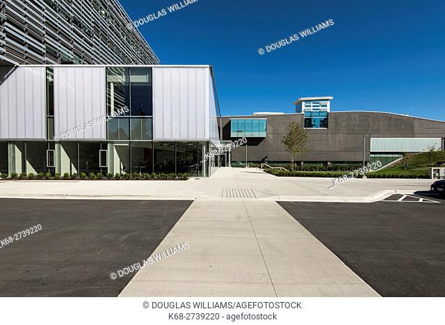 the new Science and Technology building, Langara College, Vancouver, BC, Canada