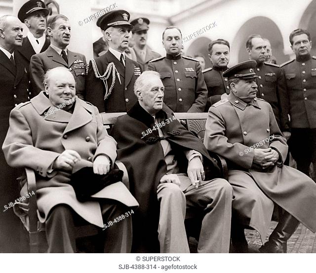 The 'Big Three' at Yalta