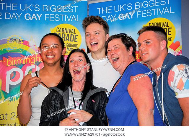 White Dee at Pride Birmingham 2014 Featuring: White Dee, Deirdre Kelly, Conor Maynard, Caitlin Kelly Where: Birmingham, United Kingdom When: 20 Aug 2014 Credit:...