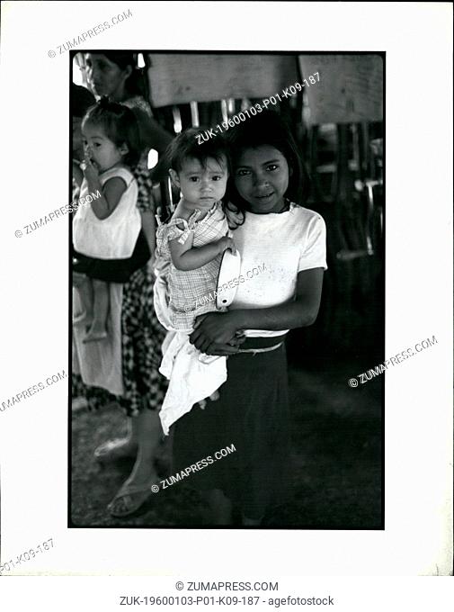 Jan. 10, 1968 - Salvadorian refugees Colomancagua province. (Credit Image: © Keystone Pictures USA/ZUMAPRESS.com)