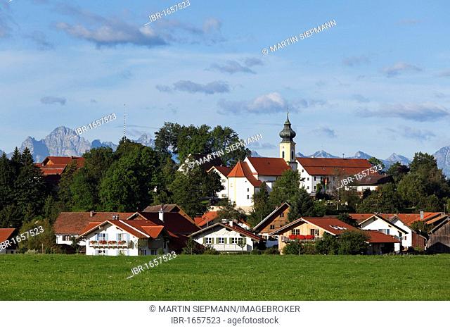Wildsteig, Pfaffenwinkel, Upper Bavaria, Bavaria, Germany, Europe