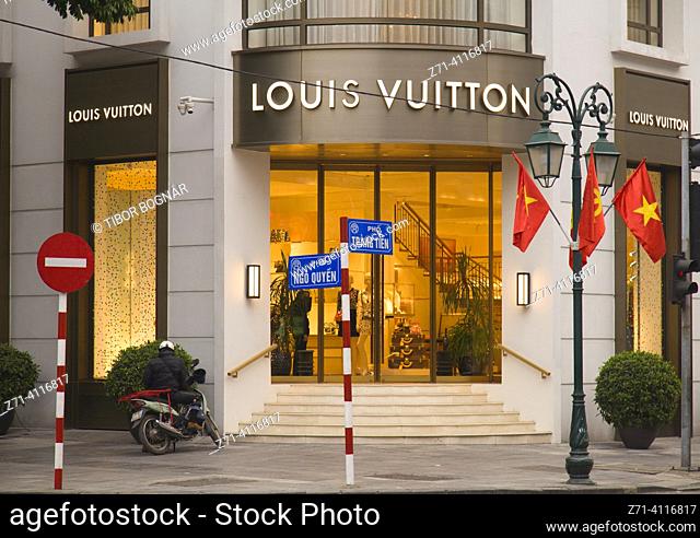 Vietnam, Hanoi, Louis Vuitton store