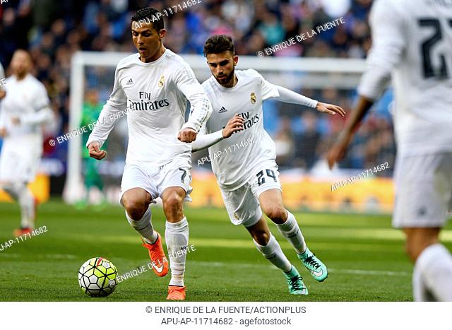 2016 La Liga Football Real Madrid v Celta de Vigo Mar 5th. 05.03.2016. Madrid, Spain. Cristiano Ronaldo dos Santos (7) Real Madrid