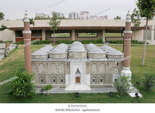 miniature of Ulu Camii, major mosque of Bursa , Turkey, Istanbul