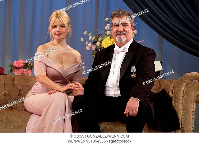 Lluvia Rojo during the presentation of 'The Prince and the Showgirl' at Teatro Cofidis Alcázar in Madrid, Spain Featuring: Lluvia Rojo Where: Madrid