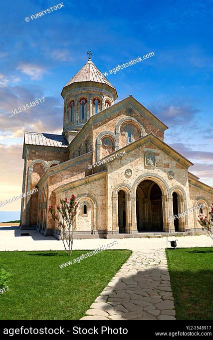 Pictures & images of Georgian Classica style church at The Monastery of St. Nino at Bodbe, a Georgian Orthodox monastic complex and the seat of the Bishops of...