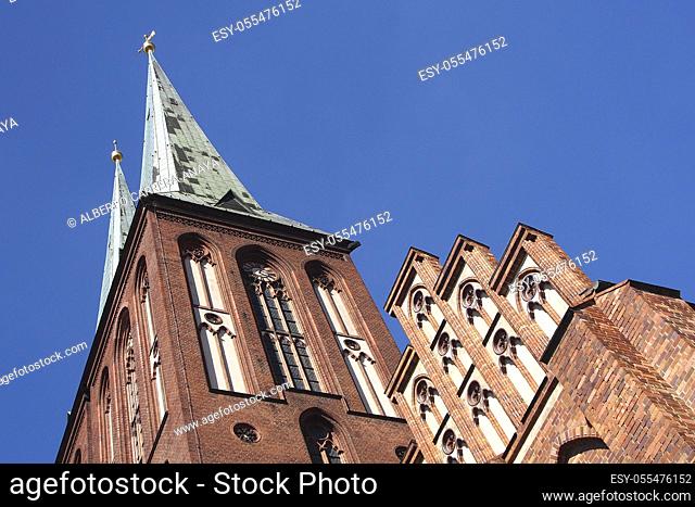 St. Nicholas Church, Nicholas Quarter, Mitte, Central Berlin, Berlin, Germany, Europe
