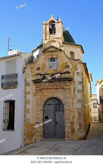 Chapel Divina Pastora, Teulada, Alicante, Costa Blanca, Spain