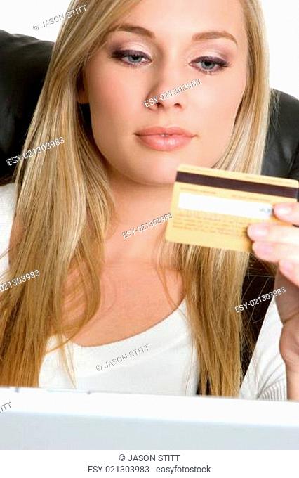 Credit Card Woman