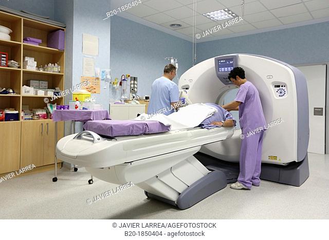 CAT, Computarized Axial Tomography, Radiology Department, Donostia Hospital, San Sebastian, Donostia, Gipuzkoa, Basque Country, Spain