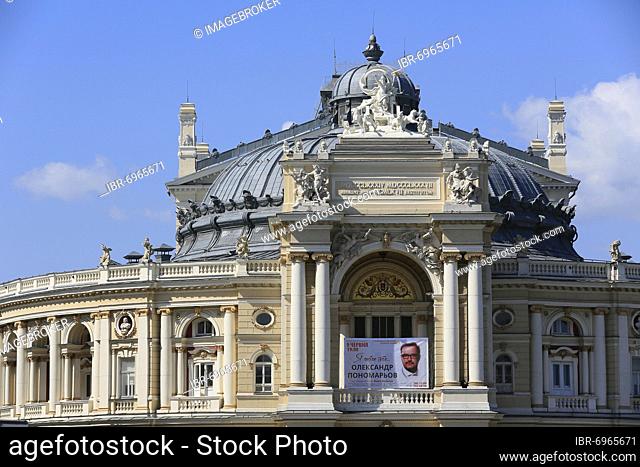Opera House Odessa National Academic Theater of Opera and Ballet, Odessa, Ukraine, Europe