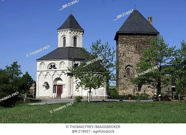 The Matthias Chapel in Kobern-Gondorf, Rhineland-Palatinate, Germany