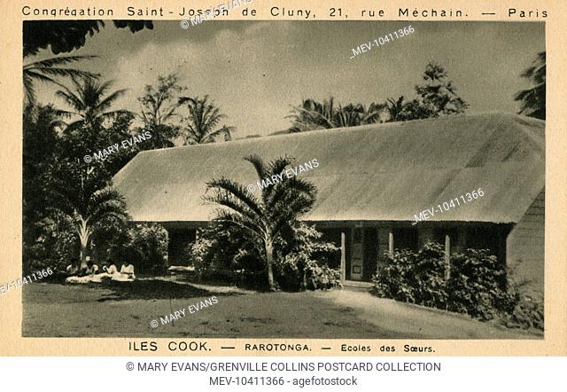 Cook Islands - Rarotonga Island - Pacific Ocean. The Saint Joseph Mission of Cluny in Paris Sisters School