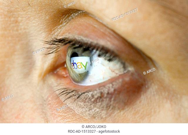 Auge, Logo ebay