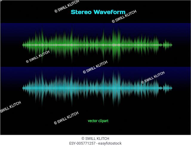 Stereo waveform