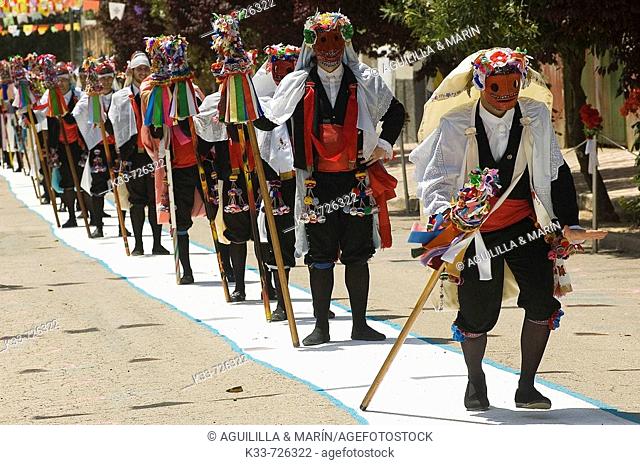 Pecados (Sins), Fiesta de los Pecados y Danzantes (festival of sins and dancers), Camuñas, Toledo province, Spain