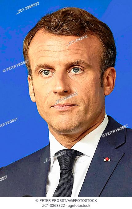 Emmanuel Macron - *21. 12. 1977: French politician, President of France since 2017 - France.