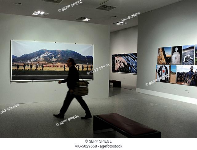 Germany, Bonn, 30/10/2014 -TARGETS- photographs by Herlinde Koelbl, exhibition Art and Exhibition Hall Bonn October 31, 2014 - January 11