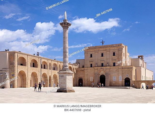 Pilgrimage church of St. Maria de Finibus Terrae, Santa Maria di Leuca, Province of Lecce, Salentine peninsula, Apulia, Italy