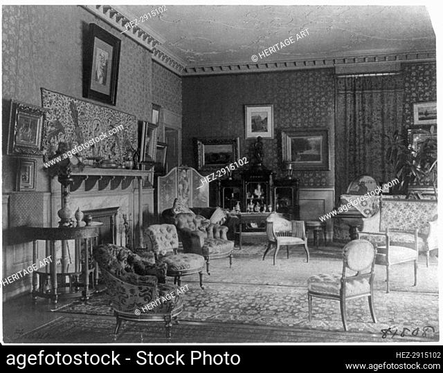 Fraser House, Wash., D.C., 1890s. Creator: Frances Benjamin Johnston