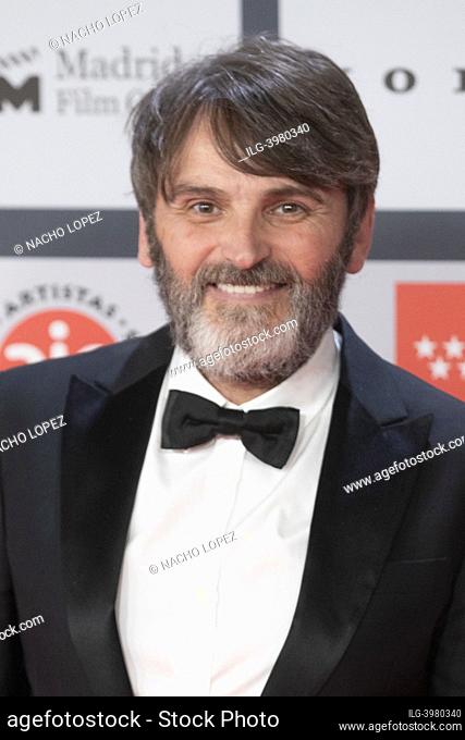Fernando Tejero attends the red carpet of Platino Awards for Ibero-American Cinema 2022 at IFEMA Palacio Municipal on May 1, 2022 in Madrid, Spain