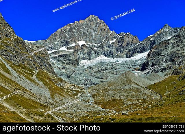 Dent Blanche, Zermatt, Wallis, Schweiz / Peak Dent Blanche, Zermatt, Valais, Switzerland