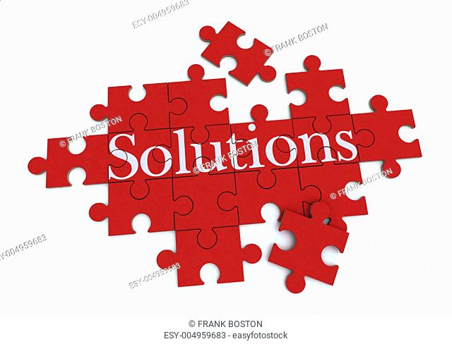 Red solutions puzzle