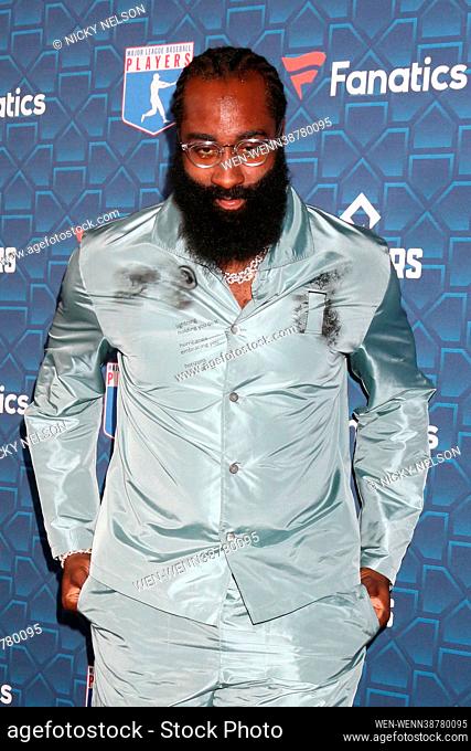 MLBPA x Fanatics ""Players Party"" at City Market Social House on July 18, 2022 in Los Angeles, CA Featuring: James Harden Where: Los Angeles, California