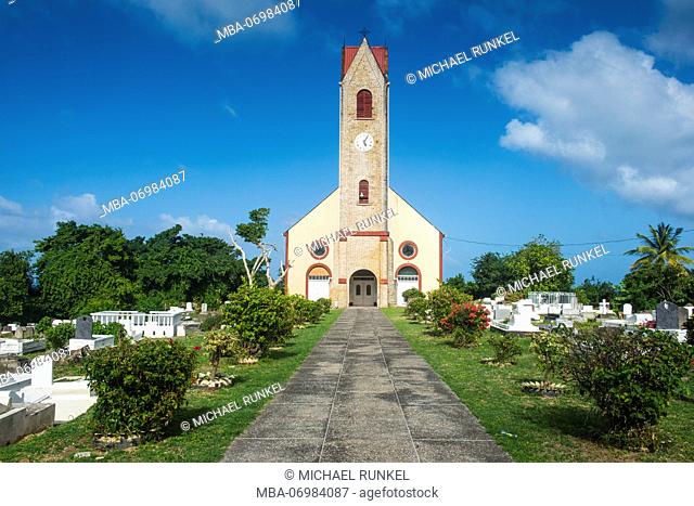 Anglican Church in Sauteurs, Grenada, Caribbean